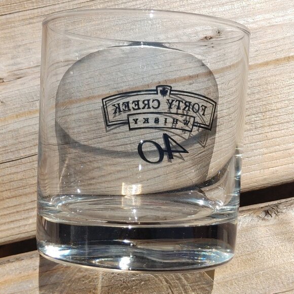 ROUND Forty Creek Whisky Glass - Picture 2 of 4